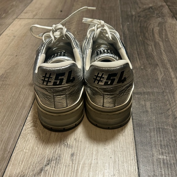 Louis Vuitton Silver Sneakers - Picture 9 of 10
